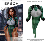 ERSCH - Endora Dress -green-