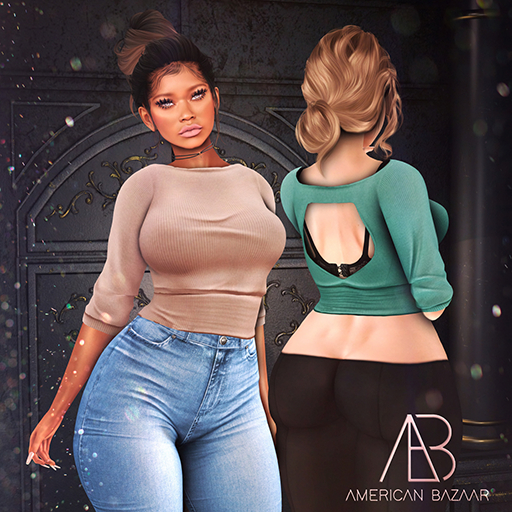 [AB] AMERICAN BAZAAR Top With Bra ALL