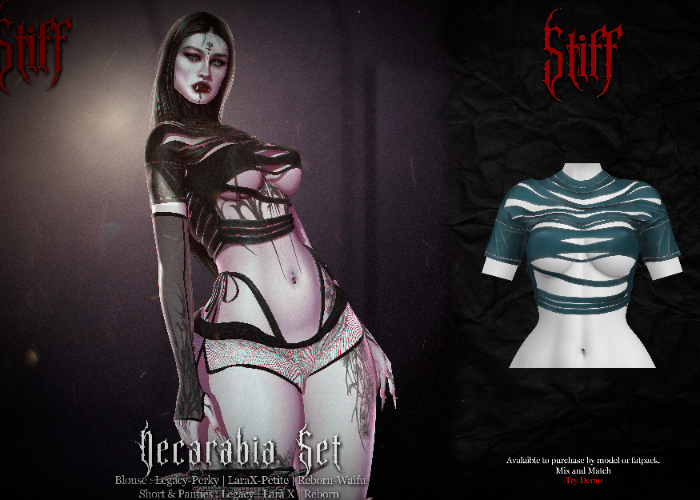 Stiff - Decarabia Blouse - Blue