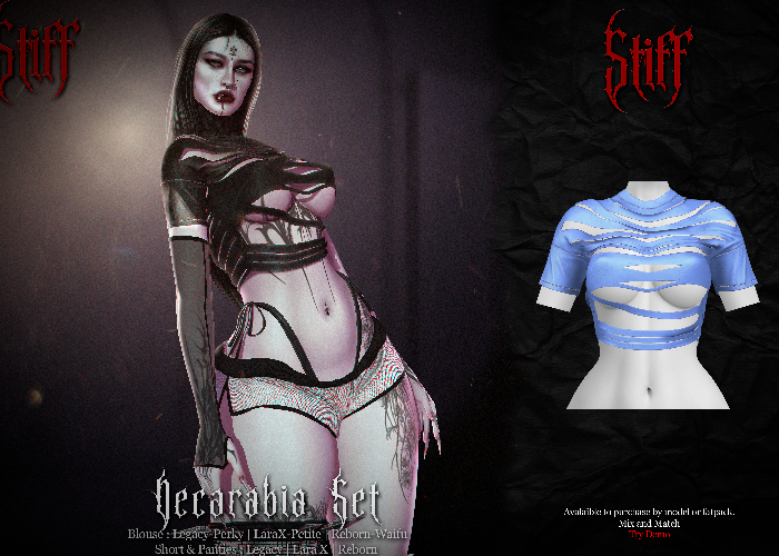 Stiff - Decarabia Blouse - Light Blue