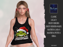 .TN. Naughty Christmas Grinch- Tank Top