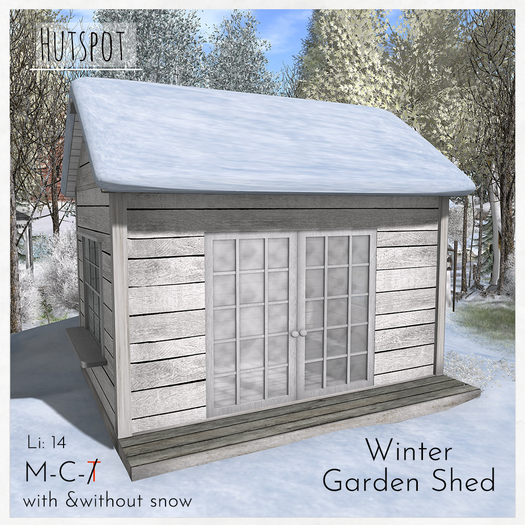 Winter Garden Shed 