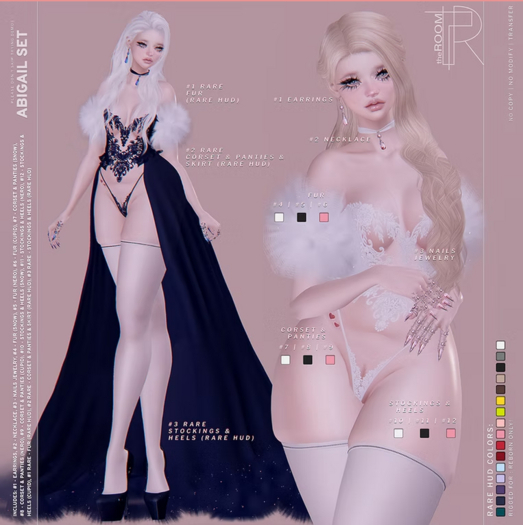theROOM - "Abigail" fur #1 RARE