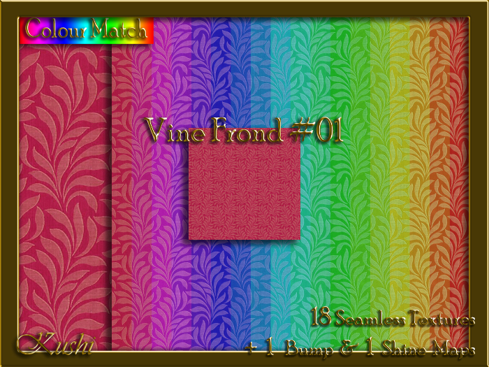 Vine Frond #01 Texture Bundle