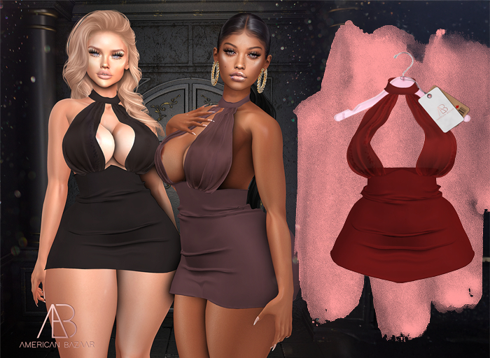 [AB] AMERICAN BAZAAR Ruby Dress Red