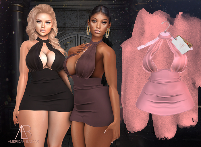 [AB] AMERICAN BAZAAR Ruby Dress Pink