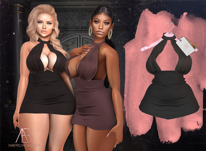 [AB] AMERICAN BAZAAR Ruby Dress Black