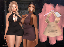 [AB] AMERICAN BAZAAR Ruby Dress Beige Gold