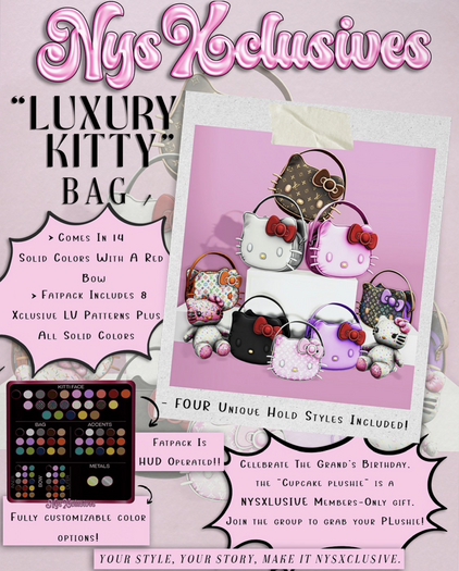 !NW- Luxury Kitty (Red)