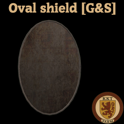 Escudo oval / Oval shield [G&S]