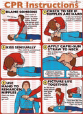 Medical Poster - Funny CPR