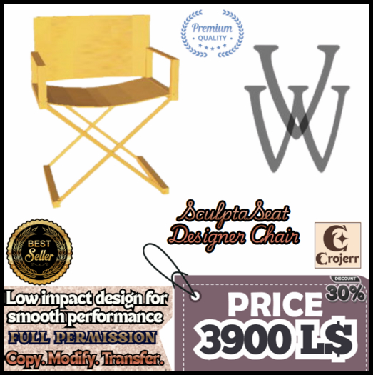 SculptaSeat Designer Chair – Full Perm Mesh
