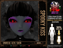 *C:K* Unreal Azil Moon Skin - Spooky Kiss