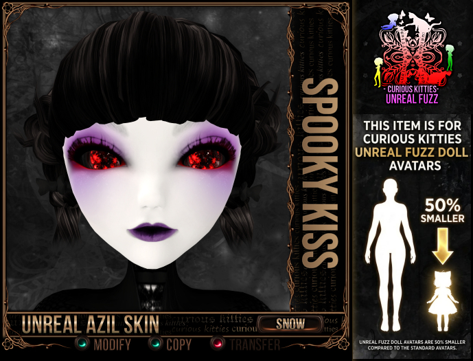 *C:K* Unreal Azil Snow Skin - Spooky Kiss