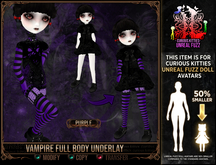 *C:K* Vampire Full Body Underlay - Purple