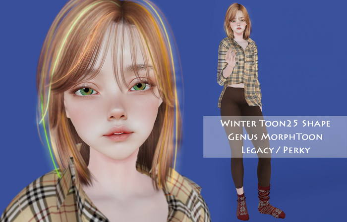 JojoStore - Winter Toon25 Shape