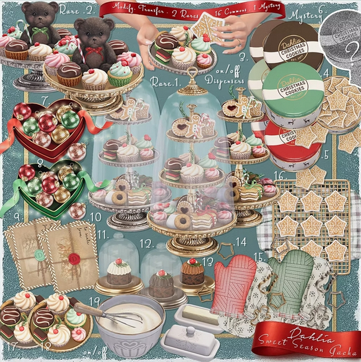 Dahlia - Sweet Season - Letters to Santa - Red (REZ) 10
