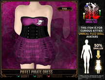 *C:K* Piffet Pirate Dress - Pink