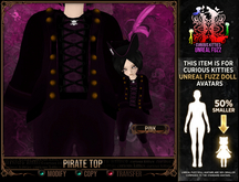 *C:K* Pirate Top - Pink