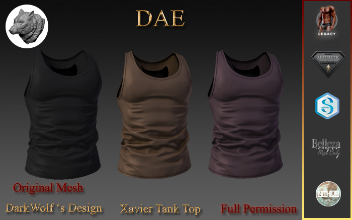 Xavier Tank Top Men Full Perm DAE