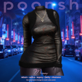 - POONSH - Missy Dress (black)