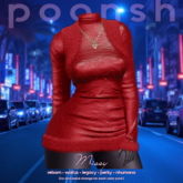 - POONSH - Missy Dress (red)