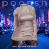 - POONSH - Missy Dress (nude)