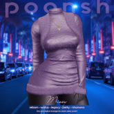 - POONSH - Missy Dress (purple)