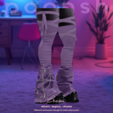 - POONSH - Becca Boots (purple)