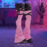 - POONSH - Becca Boots (pink)