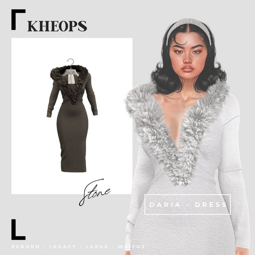 Kheops  /\ - DARIA - DRESS  - Stone