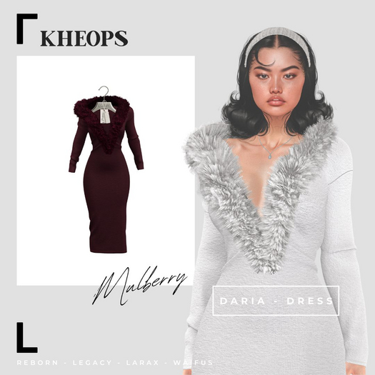 Kheops  /\ - DARIA - DRESS  - Mulberry