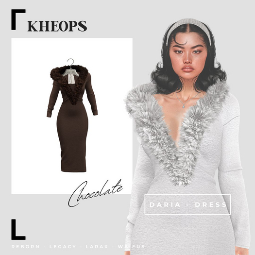 Kheops  /\ - DARIA - DRESS  - Chocolate
