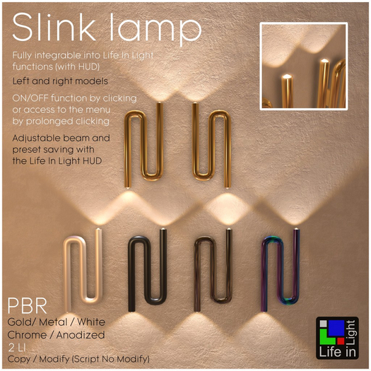 [Life In Light] - Slink Lamp