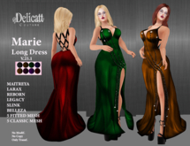 Delicatt Couture - MARIE LONG DRESS - V25.1 ♥Dec.10♥2025♥
