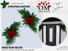 |OM| Xmas Bow Decor