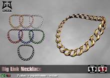 [GMan] NL - Big Link Necklace  (box)