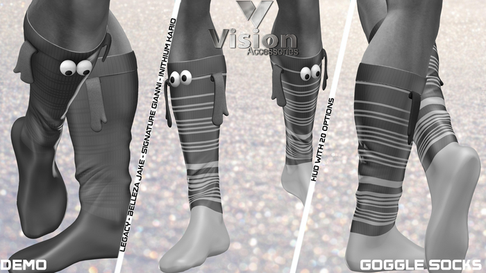Vision Goggle Socks Demo