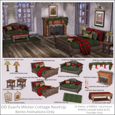 03.DD Evan Sleigh Couch-Adult Boxed RARE