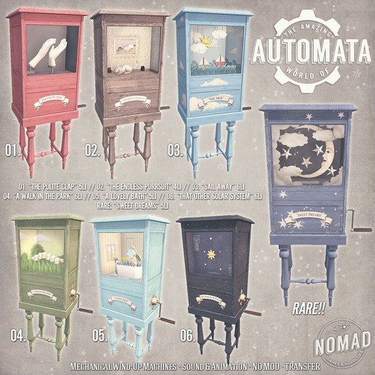 NOMAD // AUTOMATA // COMPLETE SET