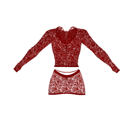 SIGNAL - Gia Lace Jacket (red)