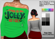50% Xmas Discount!! *DCDF* Lexy OS Top: Jolly 