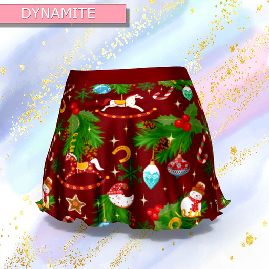 Christmas Red Ina Skirt Legacy