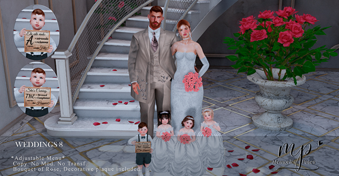Memories Poses -  Weddings 8  *Rezz&Open*