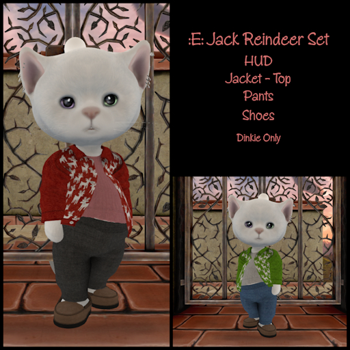 :E: Jack Reindeer Set