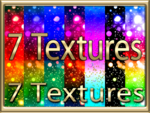 [ Candle Scatter seamless 05 ] 7 Textures