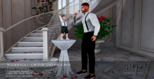 Memories Poses - Weddings 7 Groom and Page Boy *Add*