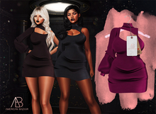 [AB] AMERICAN BAZAAR Nittia Dress Ruby
