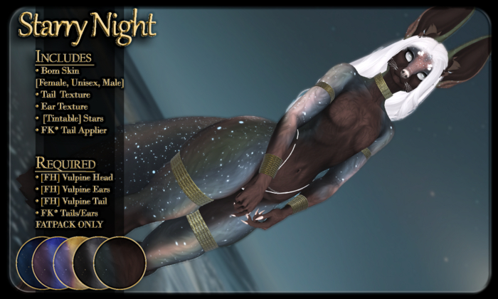FK* Starry Night ☾☾Fatpack v2☽☽ ☾☾BOM☽☽ ☾☾Furry Mod☽☽