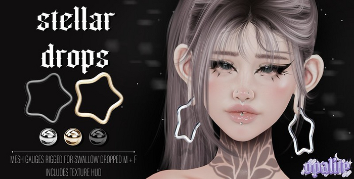 .:opalite:. Stellar Drops (Swallow Dropped M + F)